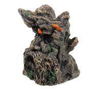 FRCOLOR Reptile Terrarium Trunk Hideout Old Man Tree Shaped Pet Cage Ornament for Lizards Bearded Dragon Snake Habitat Aquarium Decoration