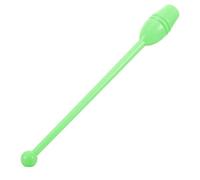 FRCOLOR Resin Artistic Gymnastic Stick with Round Ball Handle Colored Dance and for Adults Gymnastics Equipment for Rhythmic Training and Exercise
