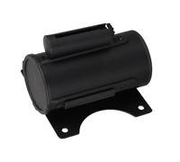 FRCOLOR Retractable Queue Barrier Head with Black Plastic Cassette, Easy Installation and Breakage Prevention for Crowd Control and Queue Management in Stations and Public Areas