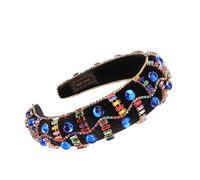 FRCOLOR Retro Hair Accessories Headband Fashion Hair Hoop for Performance Stylish Headdress for Wedding Accessories Unique Masquerade Photo Prop