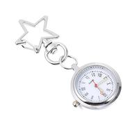 FRCOLOR Retro Women's Watch Luminous Dial Case and Star Buckle Key Ring for Nurses and Doctors The Go