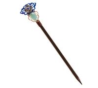 FRCOLOR Retro Wooden Hair Stick Glaze Hair Chopstick for Special Events