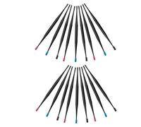FRCOLOR Reusable Heads 18pcs Silicone Ear with Kit Cleaner Double Sided Spiral Soft Earwax Removal Tool for Protecting Ear Canal and Home Use Suitable for Elders Families