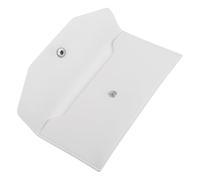 FRCOLOR Reusable PU Money Pouch Wallet with Button Closure Budget Organizer for Women Multi-use Cash Envelope for Money Receipts Cards for Weddings and Birthdays