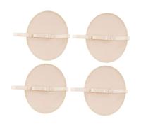 FRCOLOR Reusable Underarm Sweat Pads 2 Pairs Skin-colored Cotton Quick-dry Honeycomb Mesh Absorbent Sweat Shields Invisible Shoulder Straps for Women Summer