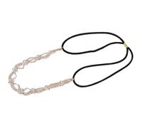 FRCOLOR Rhinestone Stretch Headband Bridal Hair Band 10.22x0.39x0.39in Sturdy Elegant Shiny Delicate Design for Bride Women Take Photos Party Hair Accessories