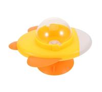 FRCOLOR Rotating Slow Feeder Treat Dispenser for Cats and Dogs Interactive Puzzle Snack Ball for Indoor Use Portable Lightweight Pet Food Dispenser Healthy Eating Habits and Boredom Relief