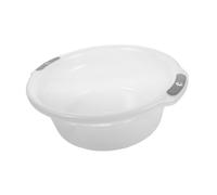FRCOLOR Round Foot Bath Bowl Foot Soak Basin for Hand Wash Handles Versatile Storage Tub for Home
