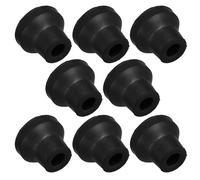 FRCOLOR Rubber Cane Tips Non Rubber Crutch Bottom Caps 8pcs Walking Stick for Replacement and Suitable for Walker Community Paths and Stairs