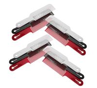 FRCOLOR Salon Combs 12 Pack Fine Tooth Barber Comb for Wet/dry Hair Styling Haircut Accessories
