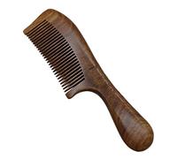 FRCOLOR Sandalwood Comb Detangler for Curly Hair Smooth Wooden Hair Brush for Women Highlight Comb for Travel Outdoor Use