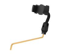 FRCOLOR Saxophone Lyre Holder for Phone and Music Secure Anti-slip Alto Saxophone Music Stand Accessory Portable and Easy to Install for Marching and Practice