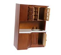 FRCOLOR Scale Kitchen Furniture Accessory Lightweight and Compact Micro Household Model for Miniature Home Display and DIY Scenes