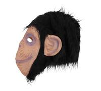 FRCOLOR Scary Gorilla Head Mask Lightweight Full Face Halloween Animal Cosplay Mask for Party Festival Performance and Haunted House Decorations