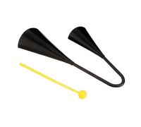 FRCOLOR School Style Musical Cowbells Metal Double Bells Noise Makers Large Hammer