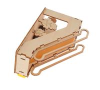 FRCOLOR Science and Technology Education Electric Elevator Model Science Experiment Kit Wooden