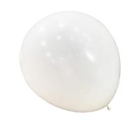 FRCOLOR Science Balloons for Investigation Latex Balloons for Wedding Large for Holiday for Party White