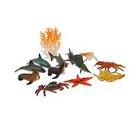 FRCOLOR Sea Animal Model Educational for Creative Play Animal Figures for Home Decoration and Learning for Teaching and Expanding Imagination