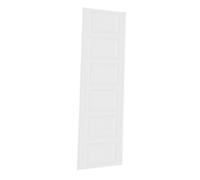 FRCOLOR Self-adhesive Dollhouse Wall Trim Peel and Stick Molding for Miniature Decor Flexible Skirting Board Panel Easy DIY Installation White Wainscoting Accent for Dollhouse Walls