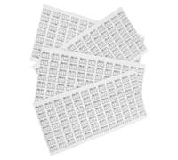 FRCOLOR Self-Adhesive Shoes Size Stickers 36-39 EU Special Paper Fabric Labels High Temperature Resistant Universal Shoe Number Tags for Sneakers and Boots