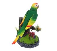 FRCOLOR Sensor Activated Interactive Electric Bird for Realistic Singing Plastic Bird Adornment Emotional Playmate Enhancing Coordination and Imagination for Home and School Use