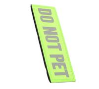 FRCOLOR Service Dog Patch Do Not Pet Reflective Safety Badge for Working Dogs Harness Collar Clothes Gear
