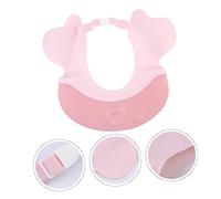 FRCOLOR Shampoo Cap Adjustable Bath Hat for Kids Cartoon Design Visor Water Shower Shield Protects Eyes from Shampoo and Water Haircut Sunshade