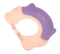 FRCOLOR Shampoo Ear Protection Cap for Boy Girl Made of Soft Silicone Material for Bathing and Hair Washing at Home Designed as Cartoon Hat for Boys and Girls