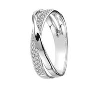 FRCOLOR Shaped Zirconia Ring for Women Simple Fashion Accessory to Enhance Elegance and Charm for Parties and Everyday Wear Color