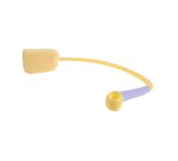 FRCOLOR Shower Back Scrubber Long Handle Back Scrubbers U-Shaped Ergonomic Plastic Body Cleaning Brush Effective Exfoliation Firm Hold Bathing Tool for Elderly