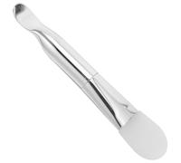 FRCOLOR Silicone Facial Mud Mask Applicator Brush with Double-ended Soft Silicone Spatula for Applying Cream Gel Clay Skincare Masks Beauty Tool for Women