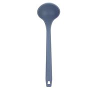 FRCOLOR Silicone Kitchen Utensil Non-Stick Spoon Comfortable Grip Spoon for Kitchen Use in Blue