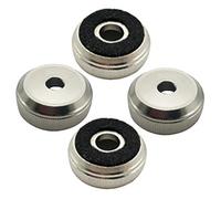 FRCOLOR Silver Copper Trumpet Piston Caps Lightweight Replacement Cover for Palm Horn and Trumpet, Designed to Improve Accuracy the Key, for Musical Instrument Repair