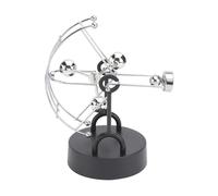 FRCOLOR Silver Perpetual Motion Physics Motion Science Educational Ornament for Office Home Decor Sleek Desktop Science for Adults and Indoor Decorative Psychotherapy