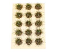 FRCOLOR Simulated Grass Cluster 10mm Miniature Model Grass Tuft for DIY Landscape and Architecture Building Decoration for Train Scenery and Craft Projects