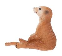 FRCOLOR Simulation Meerkat Model Realistic Plastic Figurine for Educational Play and Garden Decor Vivid Animal Model for Fox Meerkat