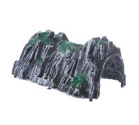 FRCOLOR Simulation Rockery Train Tunnel Model for DIY Miniature Railway Scene Smooth Polished Surface Safe Rounded Edges Funny Railway Tunnel Family Parties and Backyard Play