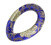 FRCOLOR Singing Bowl Mat Decorative Sound Bowl Cushion for Meditation Durable and Elegant Design for Protecting and Enhancing Your Spiritual Practice Blue Silk Finish