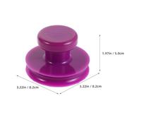 FRCOLOR Singing Bowl Suction Cup Convenient Suction Handles for Yoga and Group Gathering
