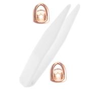 FRCOLOR Single Tooth Grill Copper Cap for Men with Unique Hollow Design, Comfortable Fit and Versatile Wear, for Hip Hop Cosplay and Party Decorative Teeth Jewelry