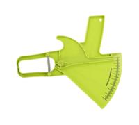 FRCOLOR Skinfold Caliper Body Fat Measuring Tool for Men Women Fitness Multi-Functional Accurate Body Fat Assessment Device with Modern Stylish Design Easy to Use for Personal and