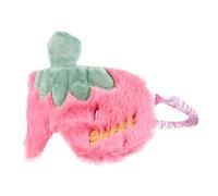 FRCOLOR Sleep Eye Mask Adorable Strawberry Design Soft Blindfold for Restful Sleep