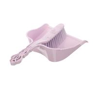 FRCOLOR Small Broom and Dustpan Plastic Mini Broom for Desktop Cleaning Tools for Household Supplies Great for Cleaning Dustpan Use in Bedroom Bundle Suitable for Carpet Sweeper Tasks
