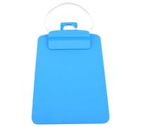 FRCOLOR Small Nursing Clipboard with Hanging Hook and Pocket, Plastic Records Clipboard with Sturdy Cover for Office and Outpatient Environments, Hands-Free Convenience to Prevent Loss