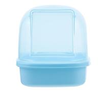 FRCOLOR Small Pet Sand Bath Container Abs Plastic Hamster Sauna Bath Box for Gerbils Mice Chinchilla Sandbox Toilet Easy-clean Bathing Environment