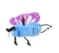 FRCOLOR Soft Butterfly Hand Puppet for Plush Educational for Storytelling and Early Learning Safe and Role Play Companion for Puppet Theater and Birthday Gifts