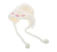 FRCOLOR Soft Gentle Newborn Winter Hat Boy Girl Hat Bonnet Costume Winter Essential