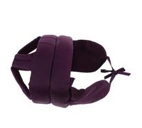 FRCOLOR Soft Protective Helmet for Elderly Adults with Ear Protection, Adjustable Safety Headgear Cap, Cotton Fabric Anti-fall Head Guard for Seniors