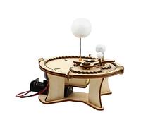 FRCOLOR Solar System DIY Assembling Space Model with Sun Earth Moon Orbit Teaching Supplies for Educational Science Puzzle Kit