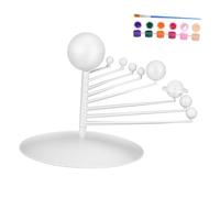 FRCOLOR Solar System Model Kit for Planets Manual Assembly Craft Project for Realistic Planetary Display for Science Education and Room Decoration